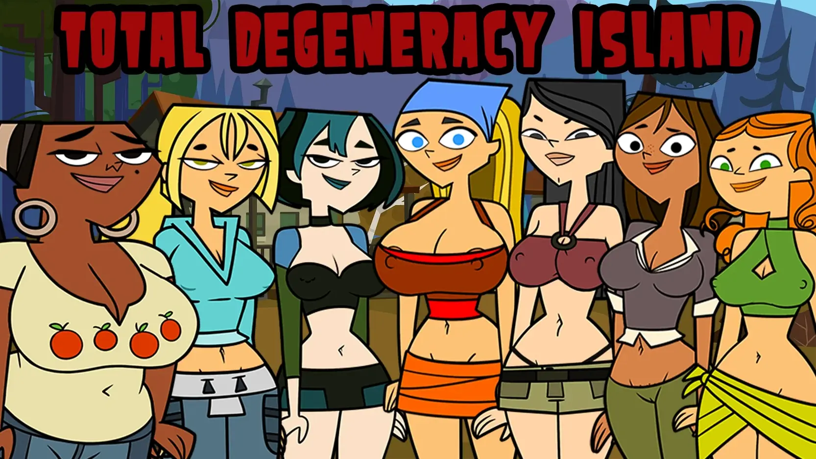 Total Degeneracy Island - v0.03x Adult game cover