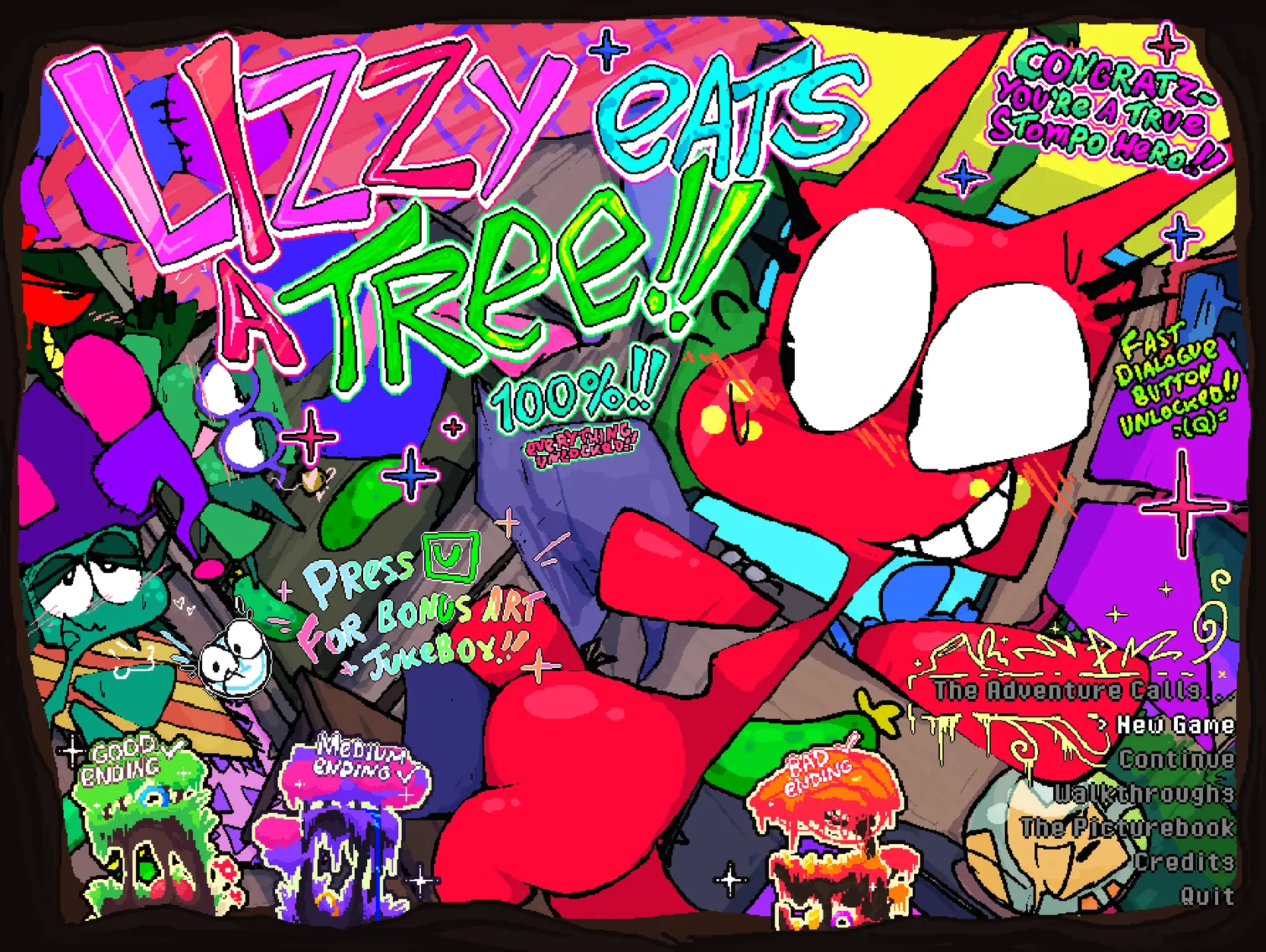 Lizzy Eats A TREE!! cover