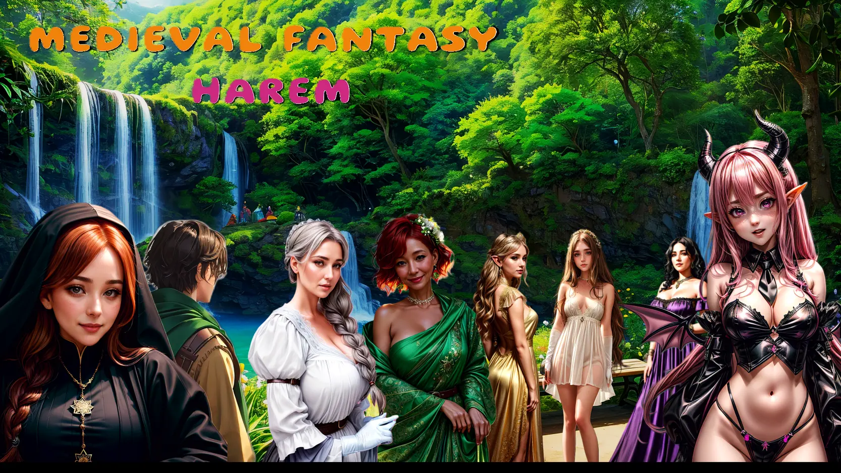 Medieval Fantasy Harem cover