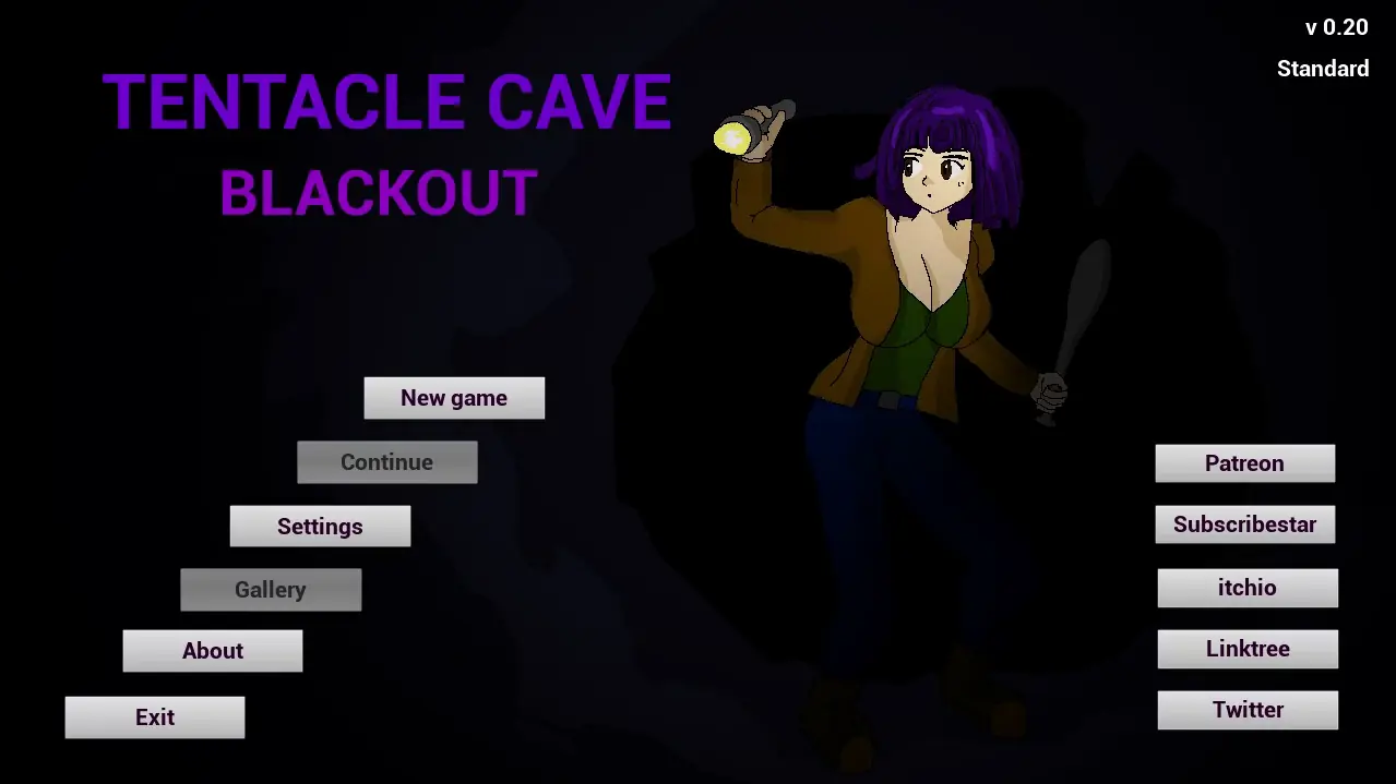 Tentacle Cave Blackout cover