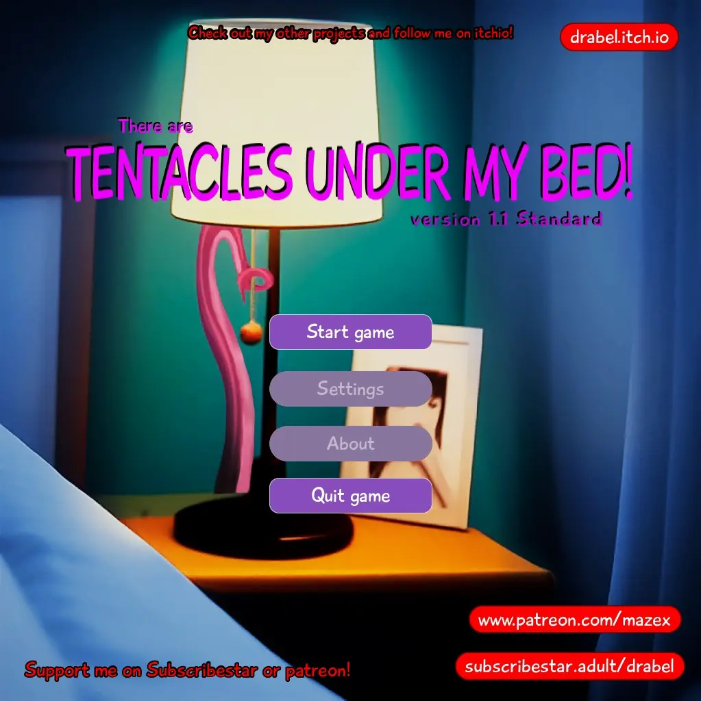 There are tentacles under my bed! cover