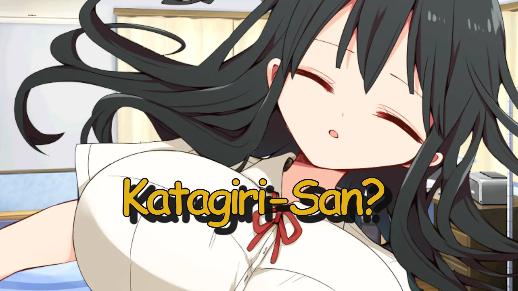 Katagiri-san is relying on me cover