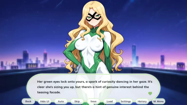 A Night With SuperHero Adult Game Screenshot (1)