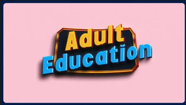 Adult Education cover