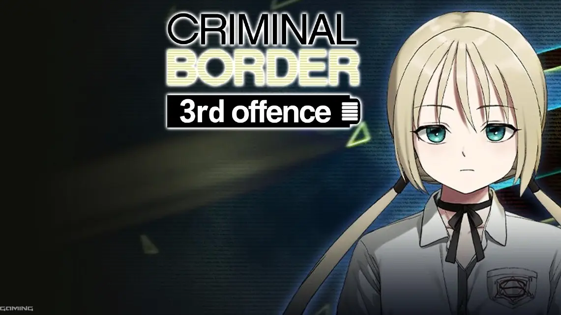 Criminal Border 3rd Offence cover