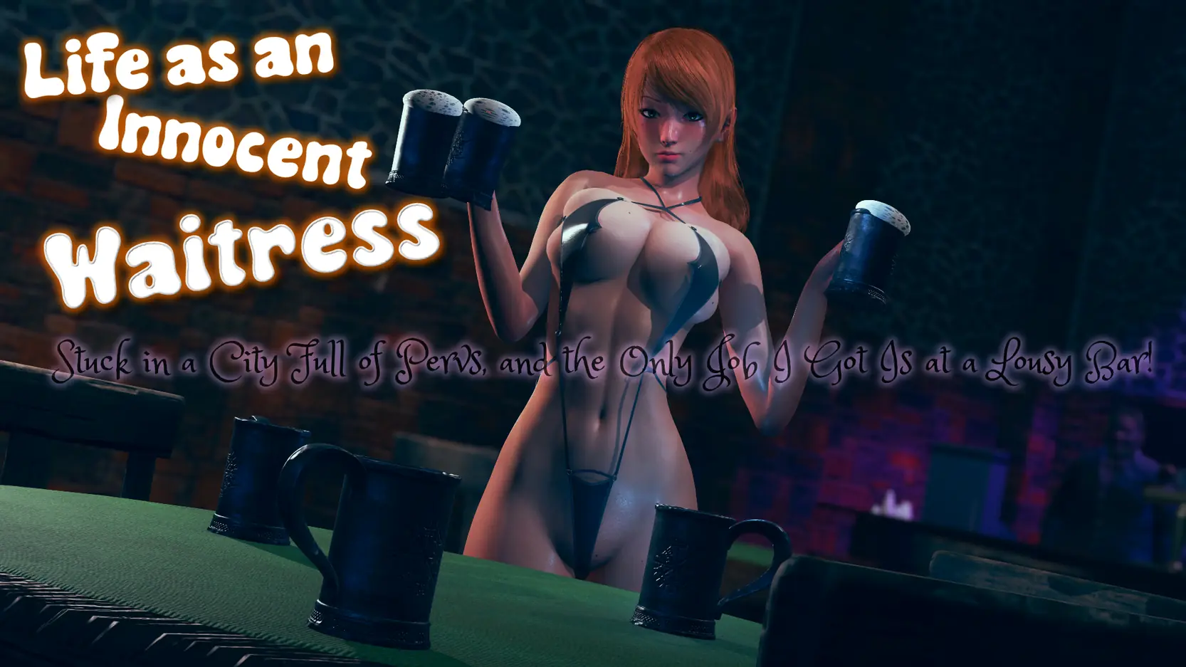 Life as an Innocent Waitress - v0.4.1 Adult game cover
