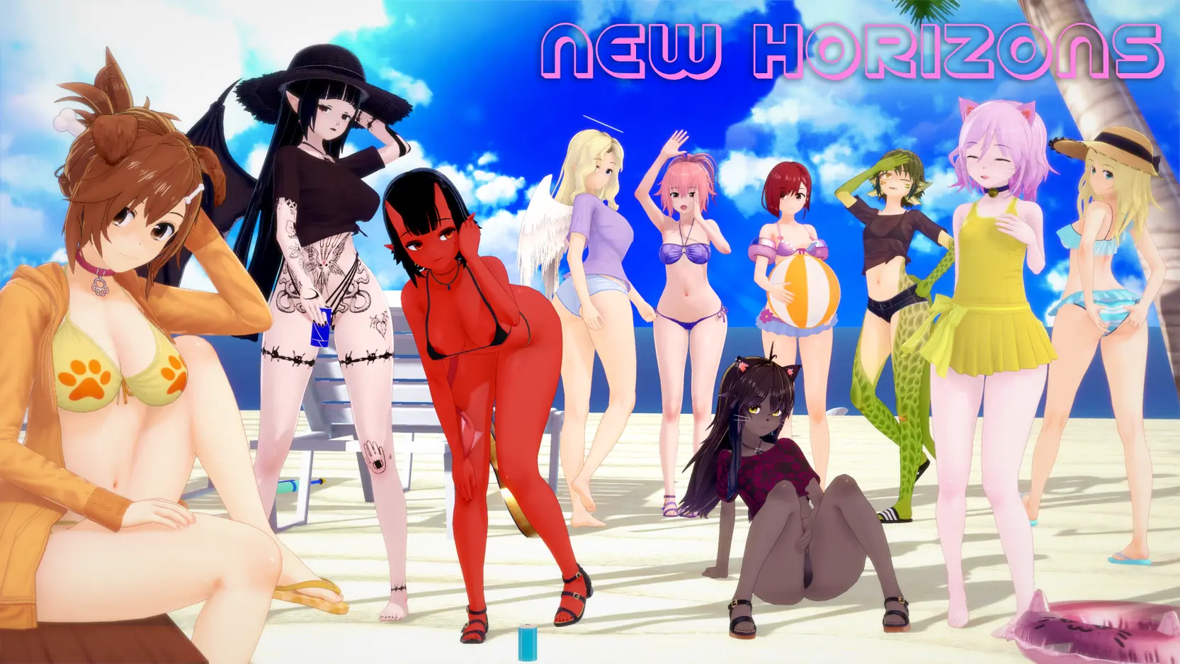 New Horizons - v0.2.5 Adult game cover