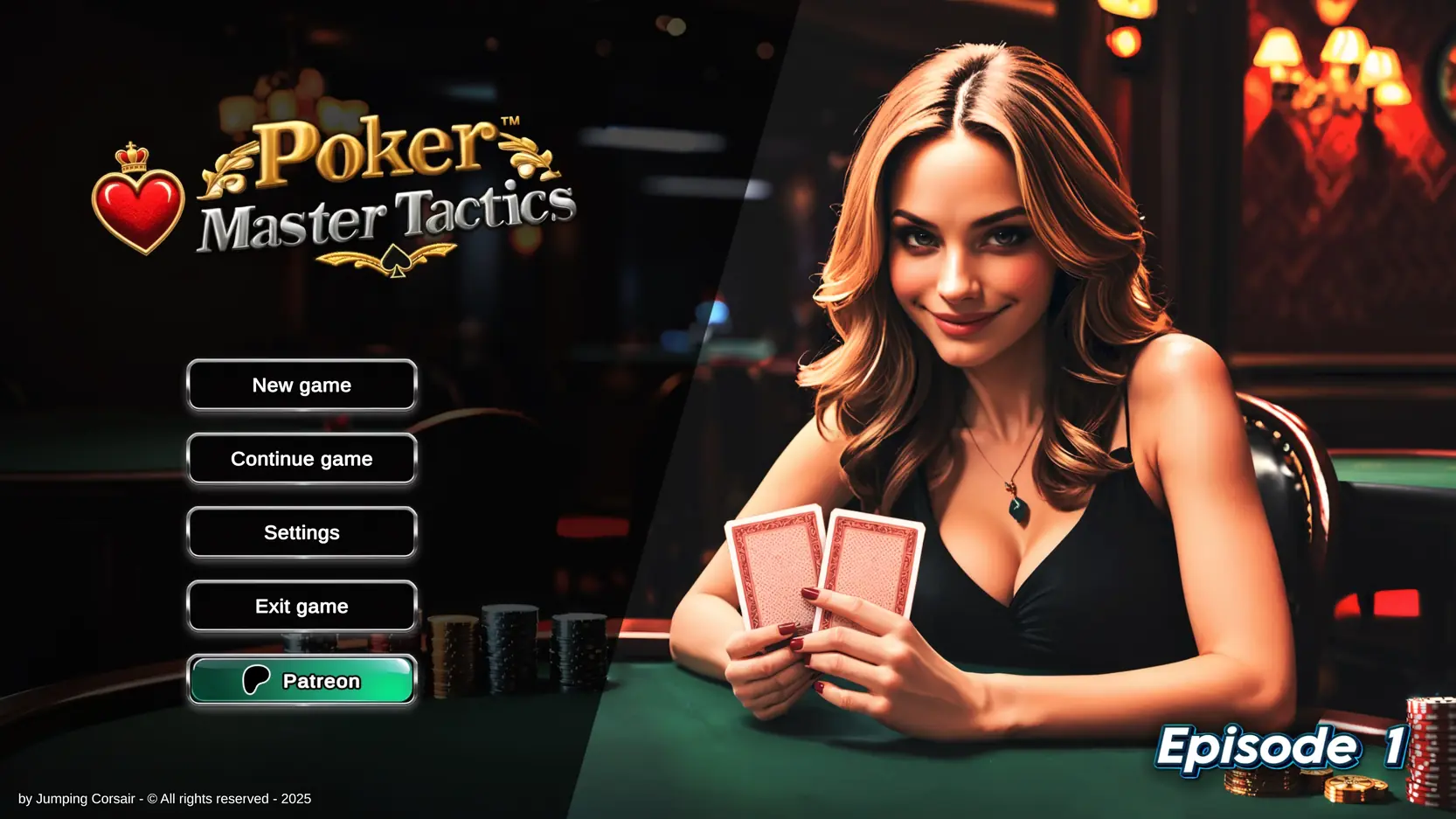 Poker Master Tactics - vEp. 1-2 Adult game cover