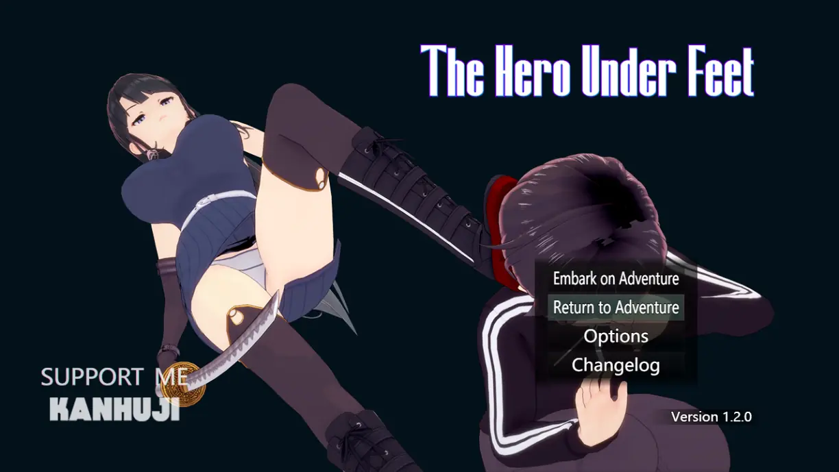 The Hero Under Feet cover
