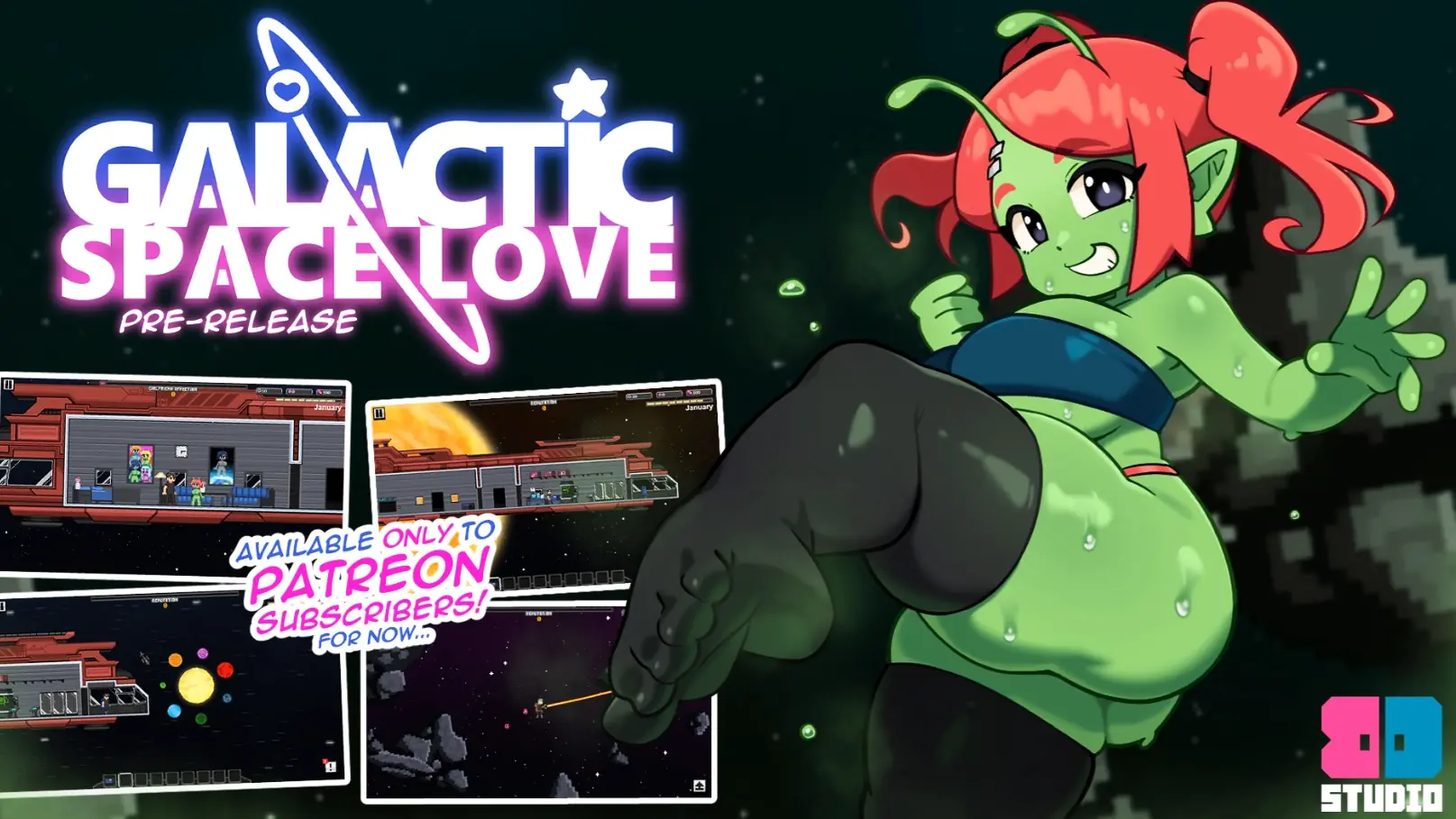 Galactic Space Love - v1.5.0 Adult game cover