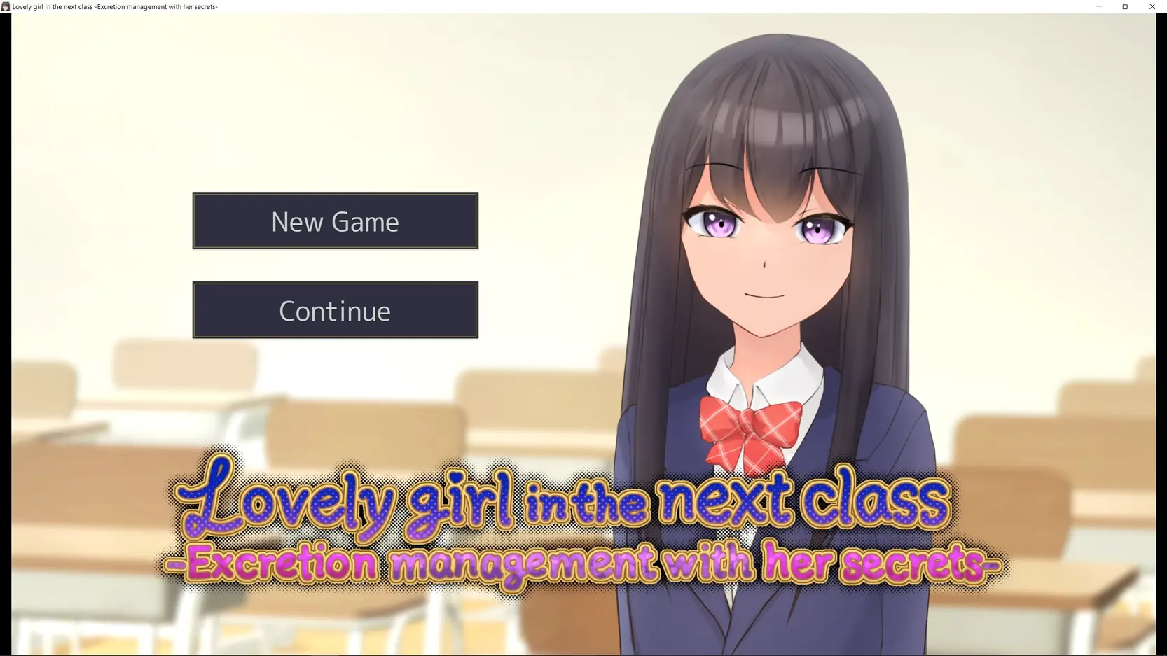 The cute girl in the next class – Find out her secrets and learn about her naughty habits and excretion management cover