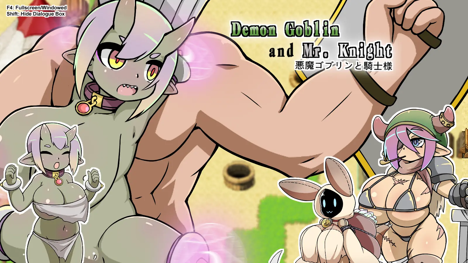 Demon Goblin and Mr. Knight - v1.4 Adult game cover