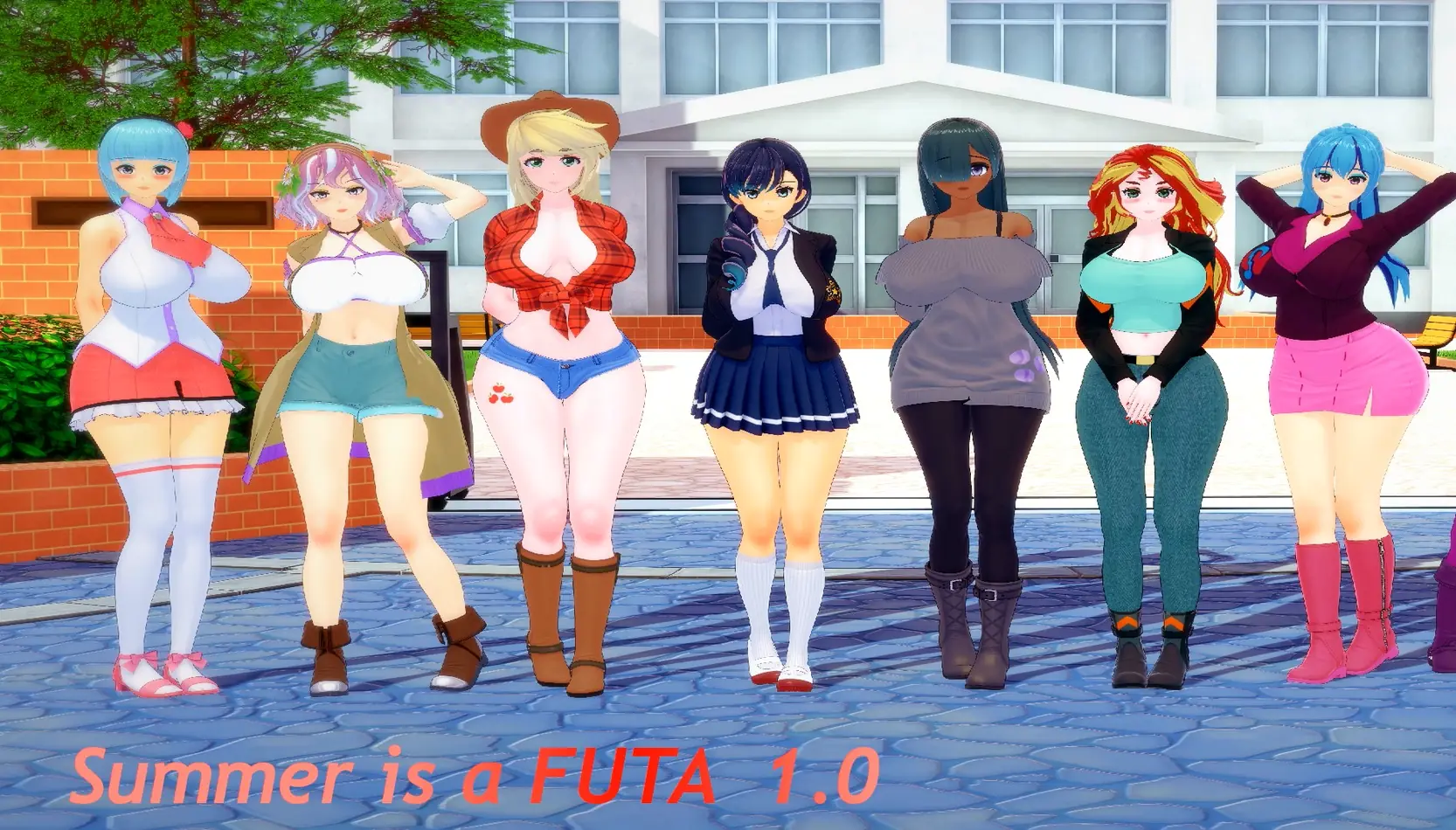 Summer Is a Futa - v1.0.a Adult game cover