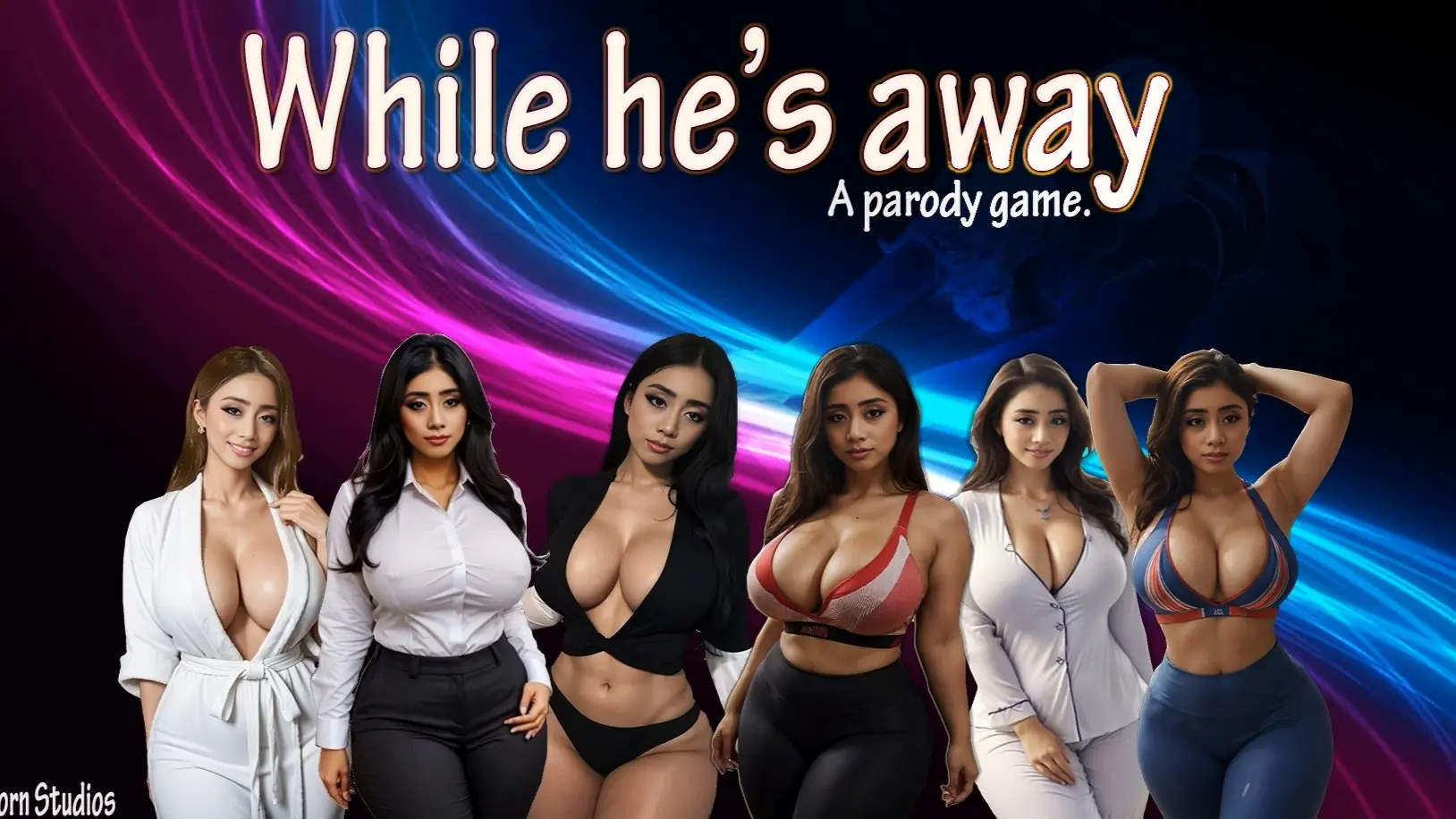 While He’s Away cover