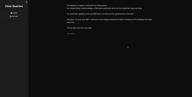 Close Quarters Adult Game Screenshot