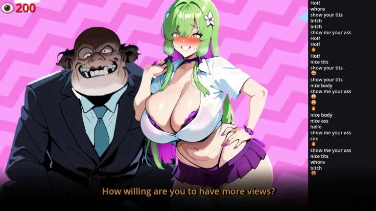 Corrupt streamer Adult Game Screenshot (1)