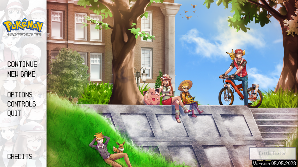 Pokémon Academy Life - vDemo v1.0.4 Adult game cover