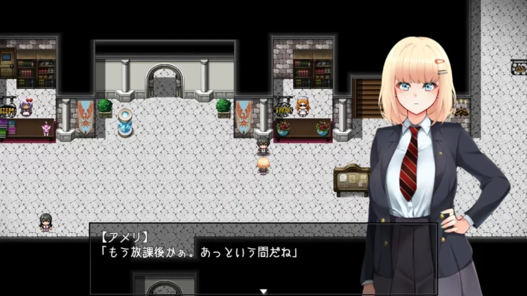 Amelie falls over and over again ~ An endless week in Magic Academy Adult Game Screenshots (1)