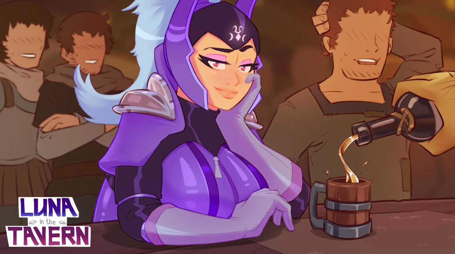 Luna in the Tavern: Animated cover