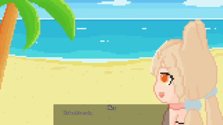 Beach Date with Alice Adult Game Screenshot (1)