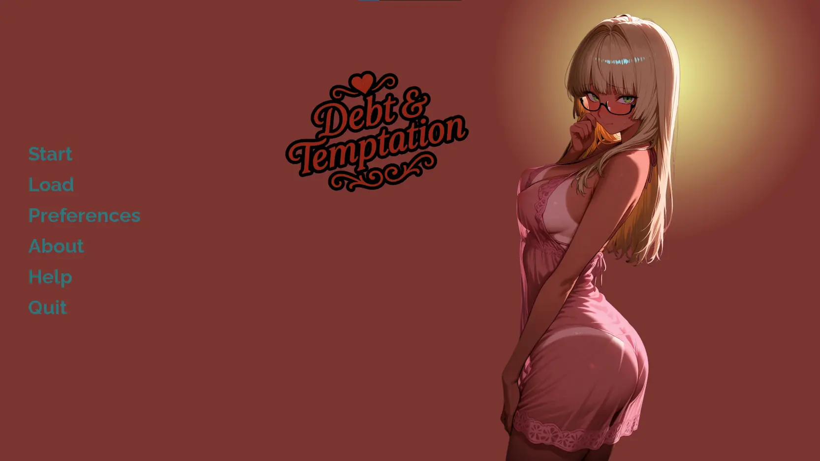 Debt&Temptation - v0.1 Adult game cover