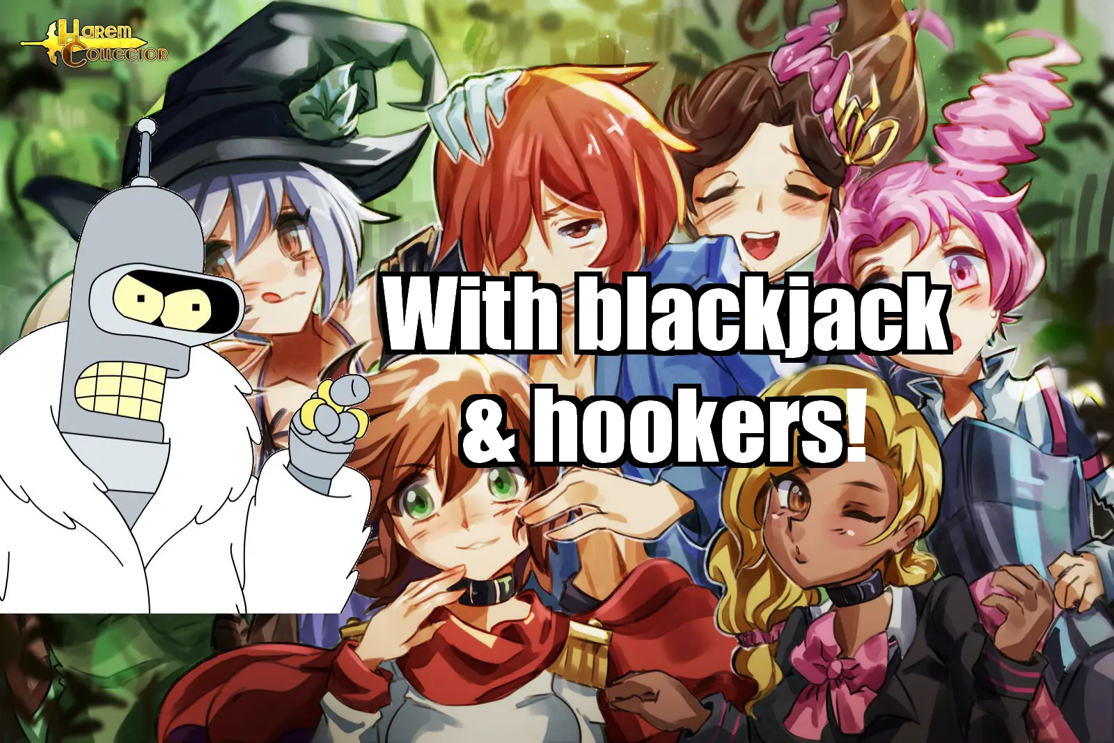 Harem Collector: Blackjack and Hookers - v0.59.2 Adult game cover