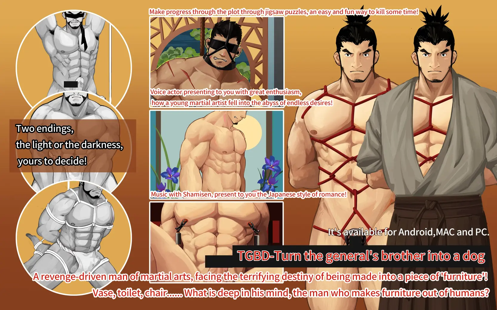 TGBD-Turn the general’s brother into a dog - v1.02 Adult game cover