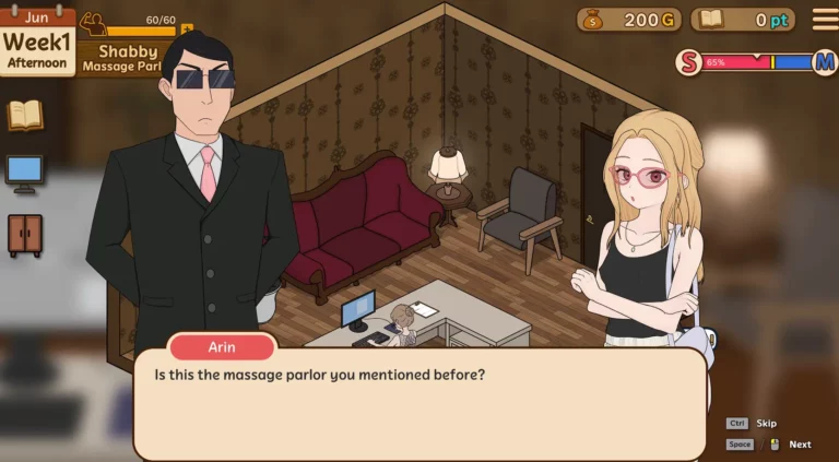 The taming massage parlor - Arin's story Adult Game Screenshots (1)