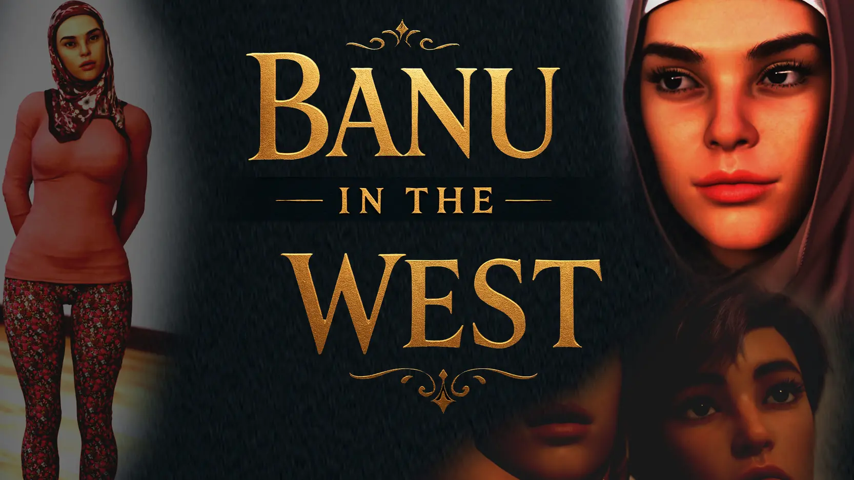 Banu in the West - v0.01 Adult game cover