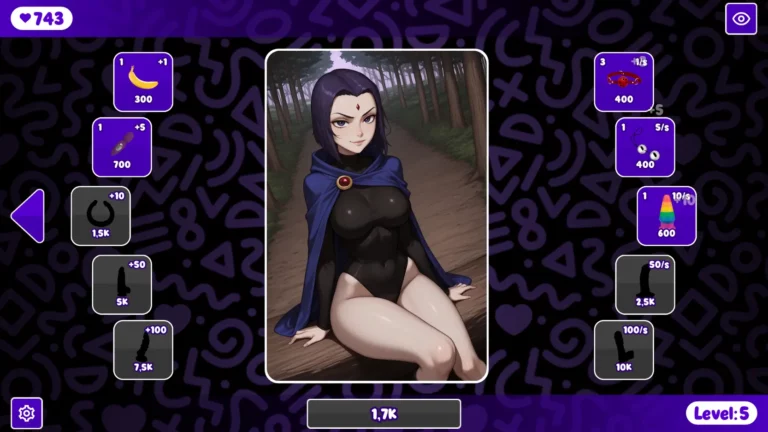Fantasy Clicker Raven Adult Game Screenshot (1)