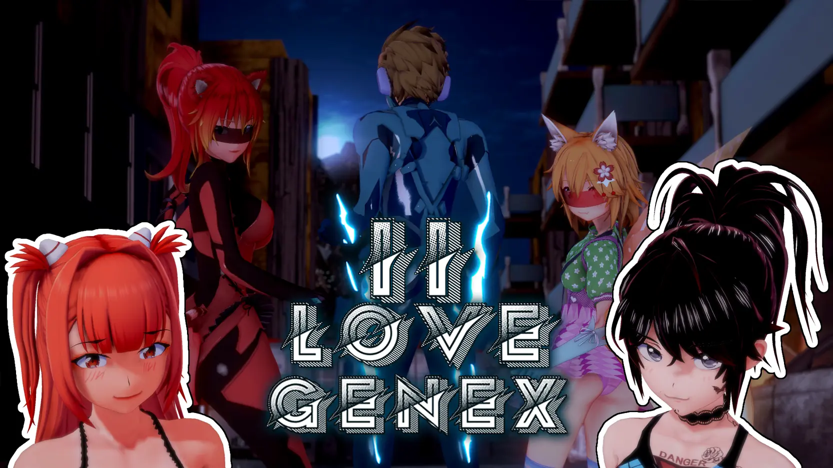 Genex Love and 2 Love Genex - vP2 v2.2.2 Adult game cover