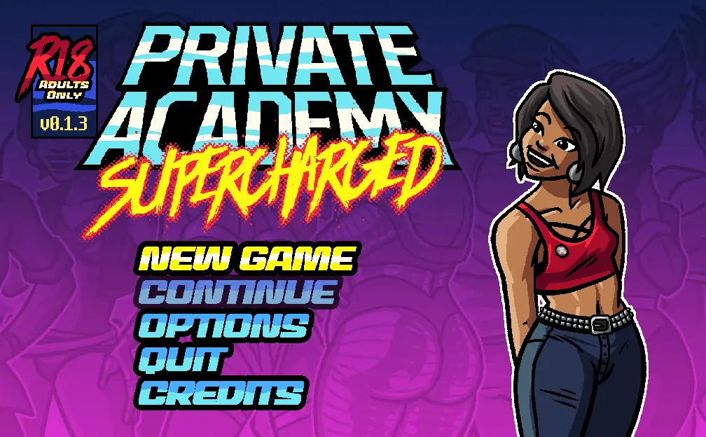 Private Academy: Supercharged - v0.1.3 Adult game cover