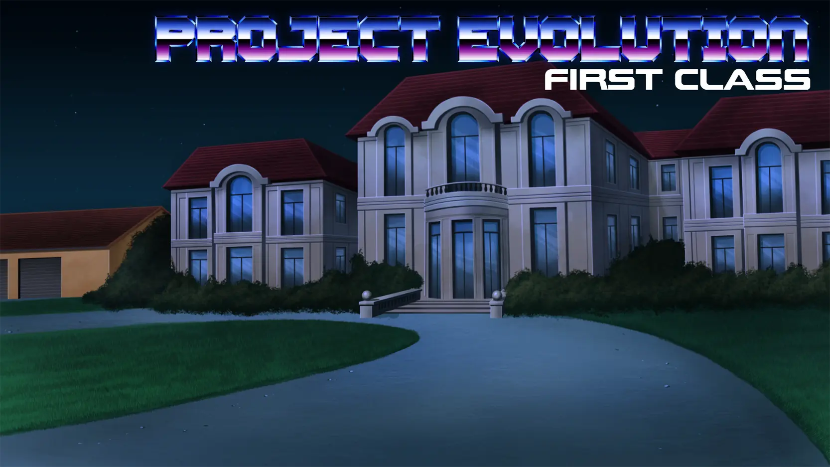 Project Evolution: First Class - v0.01b Adult game cover