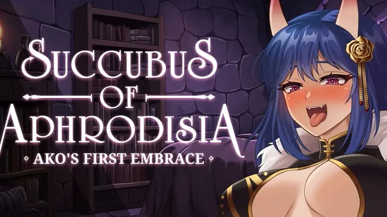 Succubus of Aphrodisia- Ako’s First Embrace - v1.0 Adult game cover