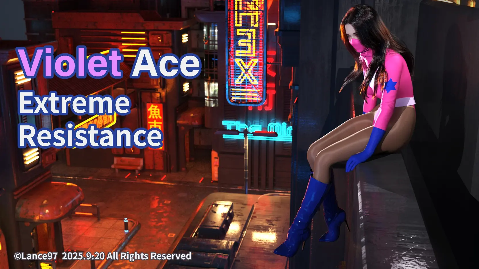 Violet Ace Extreme Ressistance - vTrial Adult game cover