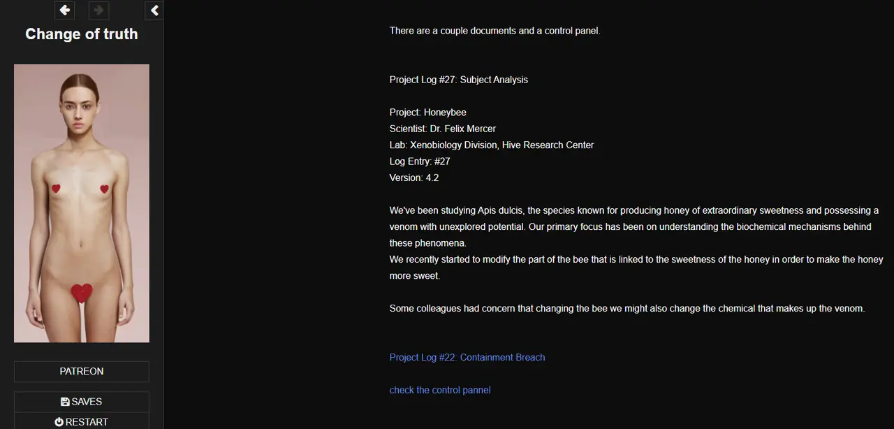 Change of Truth cover