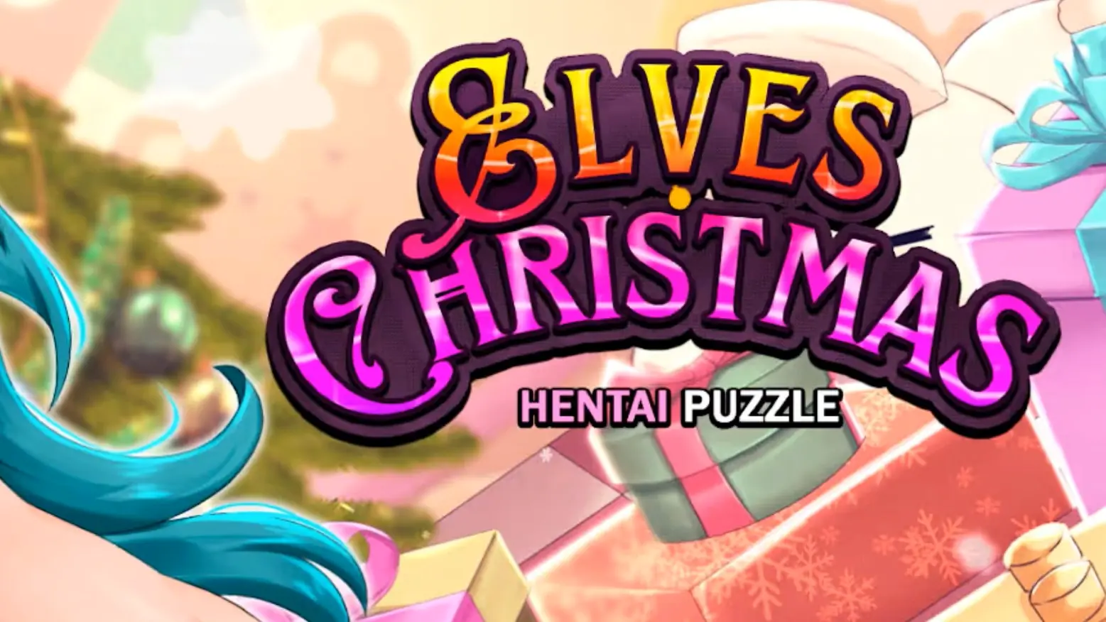 Elves Christmas Hentai Puzzle - vFinal Adult game cover