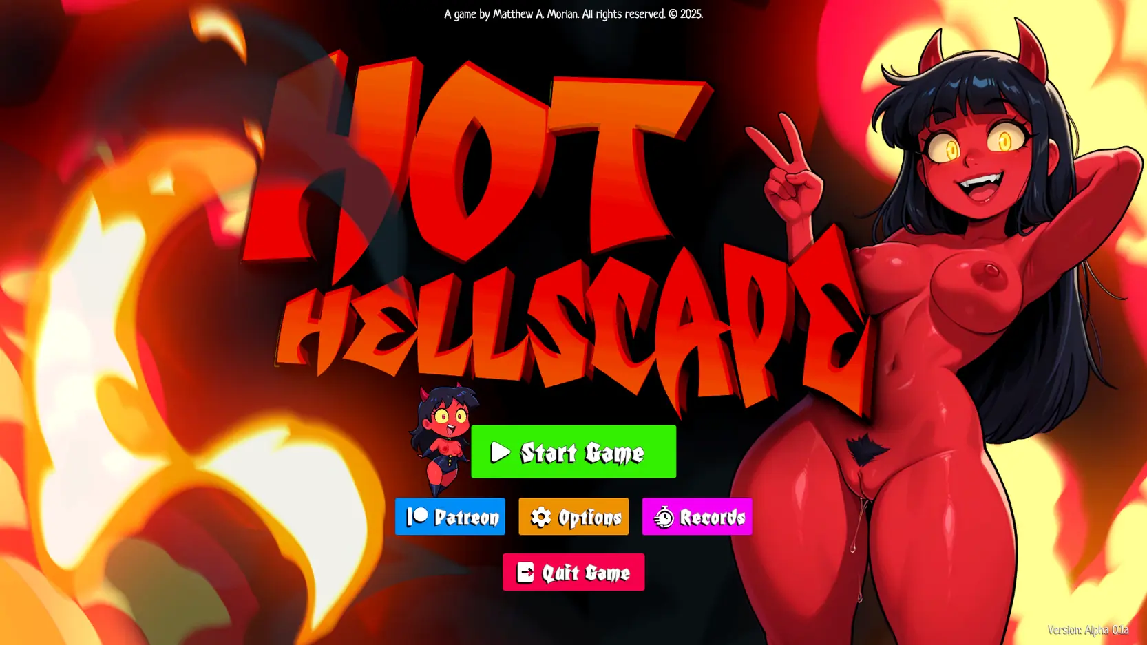 Hot Hellscape - v0.1.1a Adult game cover