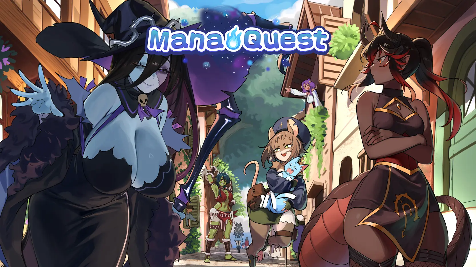 Mana Quest - vb0.5.6 Adult game cover