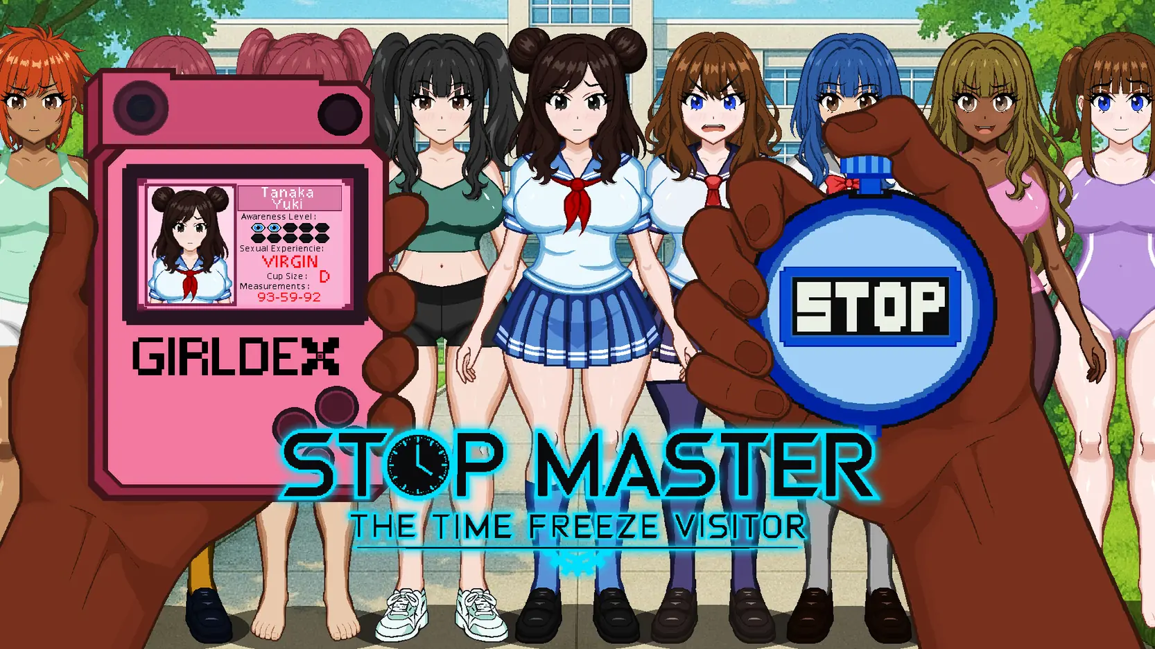 Stop Master: The Time Freeze Visitor cover