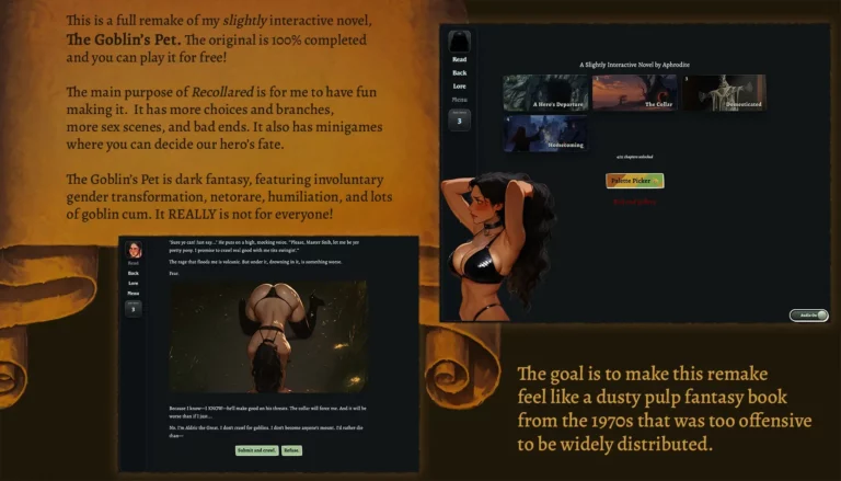 The Goblin's Pet - Recollared Adult Game Screenshot (1)