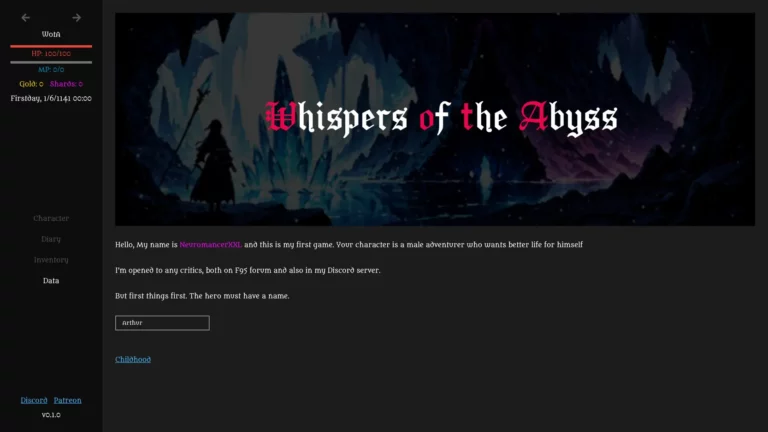 Whispers of the Abyss Adult Game Screenshots (1)