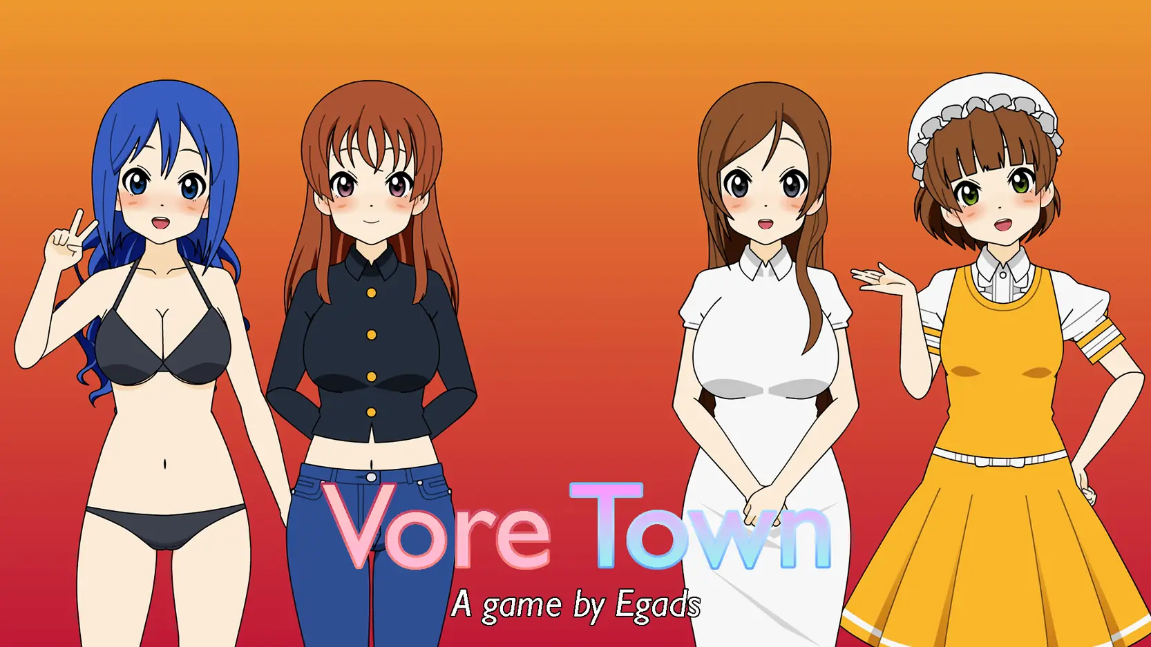 Vore Town - v1.10.1 Adult game cover