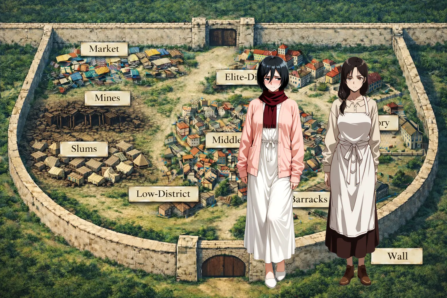 Beyond the Second Wall - v0.1 intro Adult game cover