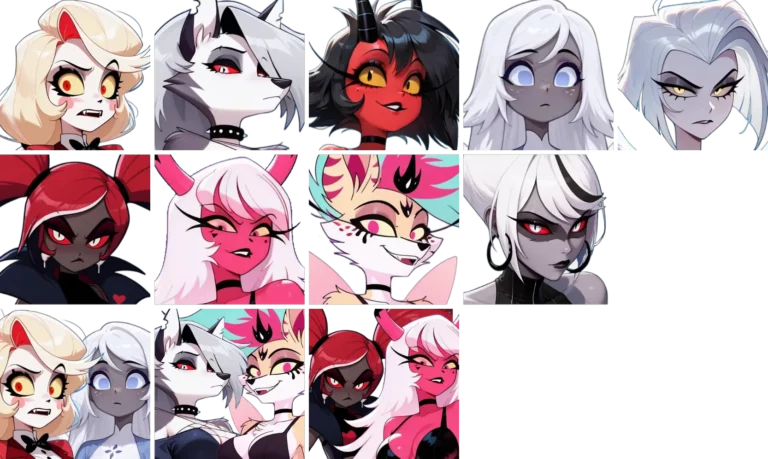 Hazbin Hotel & Helluva Boss Hentai Clicker Adult Game Screenshots (1)