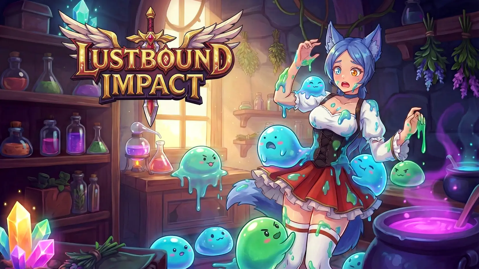 Lustbound Impact - v0.0.1 Adult game cover